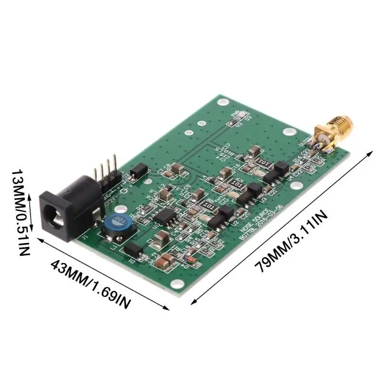 100% original DC12V/0.3A Noise Source Simple Spectrum External Generator Tracking SMA Source