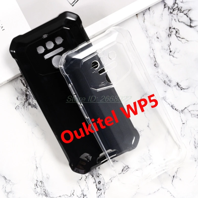 Мягкая задняя крышка для Oukitel WP5 силиконовая IP68|Бамперы| |