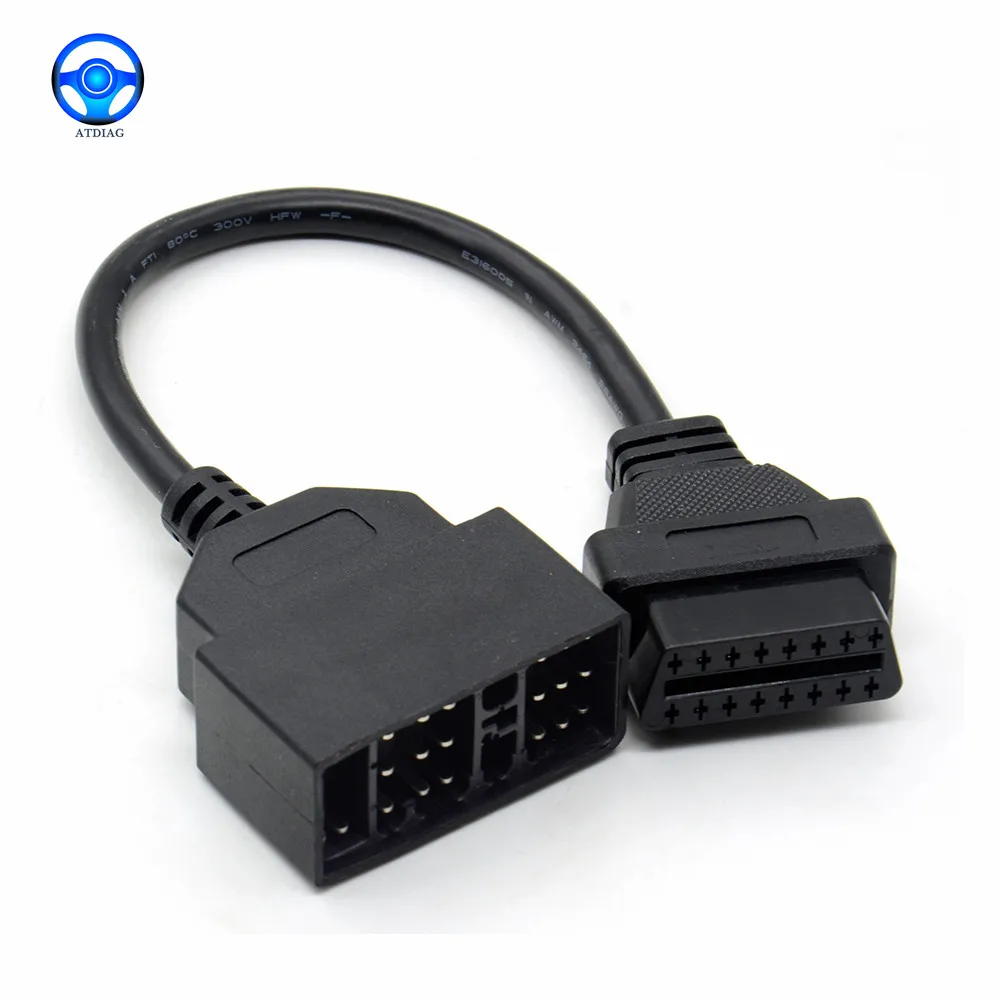 Новый диагностический разъем 22-контактный на 16-контактный OBD OBD2 для Toyota кабель OBDII