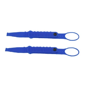 

2pcs Living Room Anti Fall Handle Fixing Belt Disassemble Touch Controller Home Silicone Adjustable Length VR Straps For Rift S