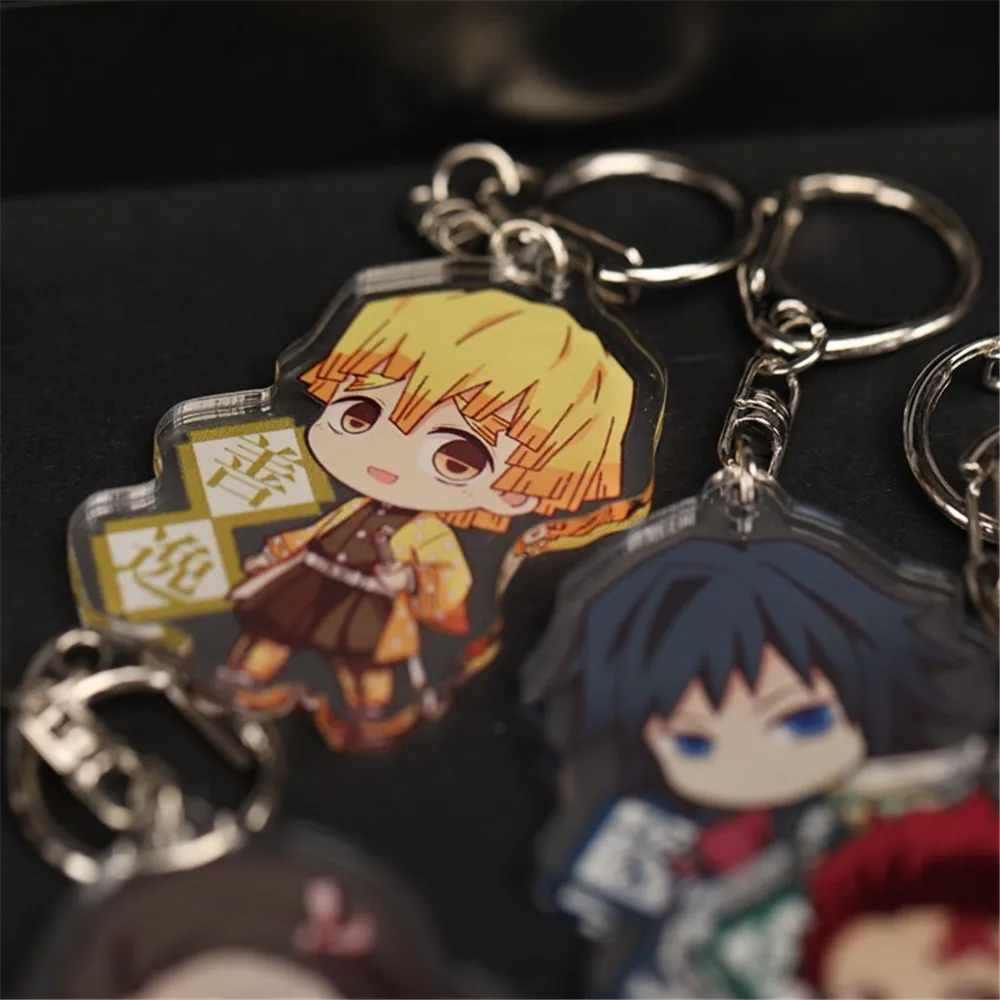 5 шт./компл. демон убийца Kimetsu без Yaiba Аниме фигурки брелок игрушка Kawaii камадо Nezuko