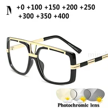 Переходные фотохромные солнцезащитные очки для чтения женские дальнозоркость пресбиопии с диоптриями очки для пресбиопии NX