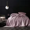 100% Top Grade Mulberry Silk Duvet Cover,Both Sides 25 Momme Nature Silk with Zipper Comfy Soft,1pc Duvet Cover 2pc Pillowcases 1