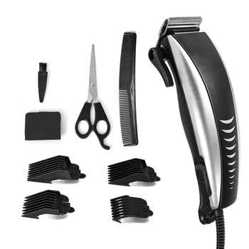 

Electric Clipper Set Pro Electrical Men Hair Clipper Shaver Trimmer Cutter Kit Set Electric Hair Clipper Trimmer USB Hair Cutter