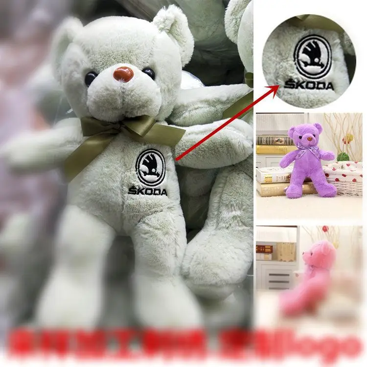 

Plush Toy Teddy Bear Customizable Folder Machine Doll Hair Scarf Cute Doll