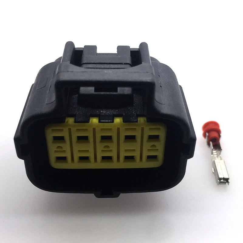 

2 pcs/Sets 10 Pins Female Way Waterproof Wire Connector Plug Car Auto Sealed Electrical Set Car Truck Denso Connectors