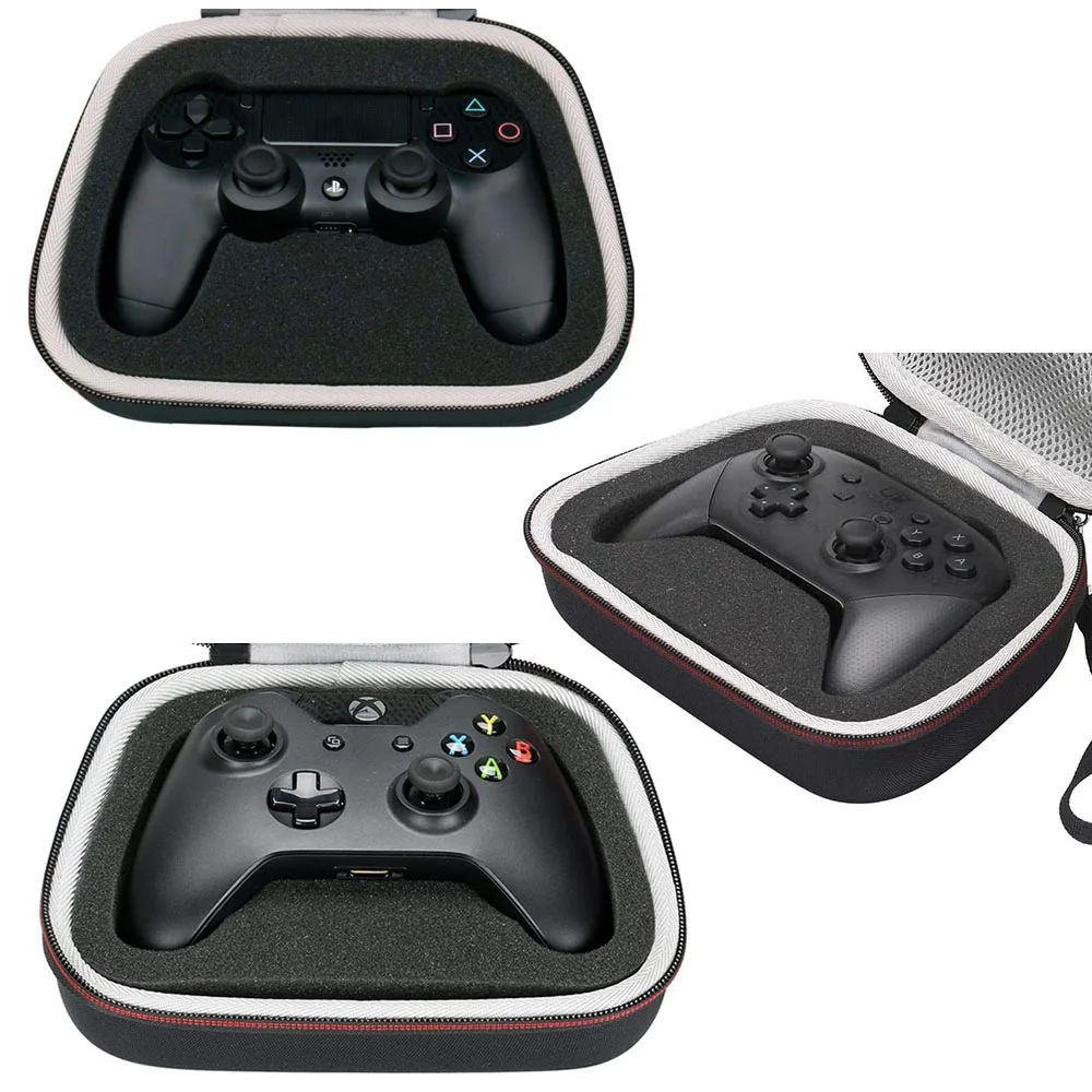 Сумка для планшета eva дорожная переносная сумка для Xbox One s/PS4/Switch Pro контроллер с сетчатым карманом подходит для штепсельной вилки