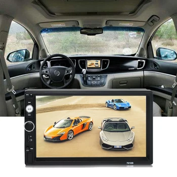 

7 inch HD Touch Screen Bluetooth Car Bluetooth MP5 Radio Player Car MP3 MP4 U Disk Host Reversing Image Rear View Camera