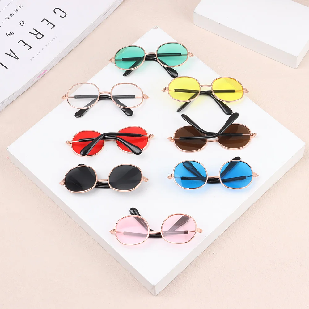 Doll Toy Cool Sunglasses For BJD Blyth American Grils Glasses Pet Toy