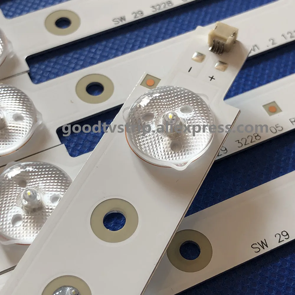 532mm For Samsung Led Backlight Strip 29 Inch 5 Lights Sw 29 3228 05