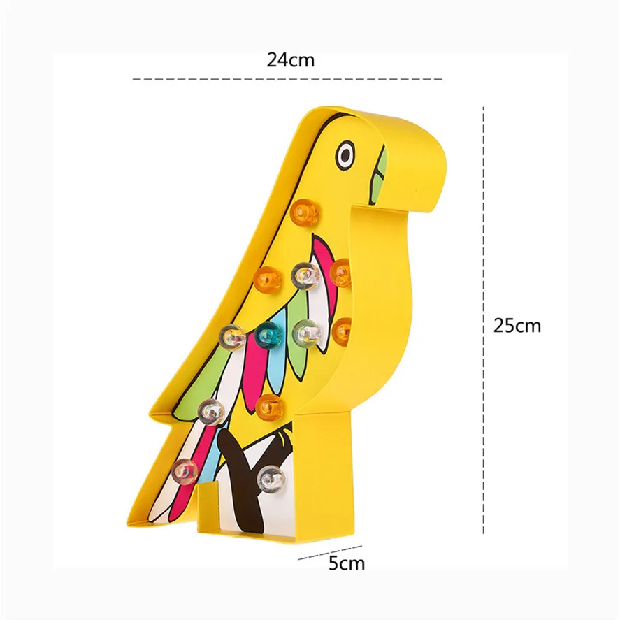 New Party LED Fruit And Plant Shape Modeling Lamp Night Light 1PC Christmas Party Bedroom Decor Night Light 1008#30