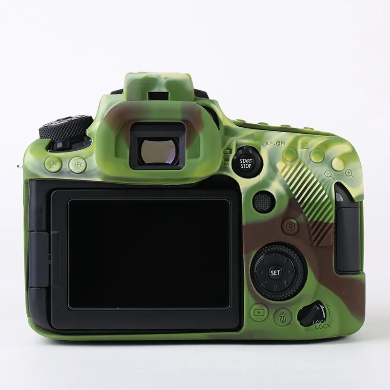 Silicone DSLR Camera Case Cover Bag for Canon EOS R 90D 250D