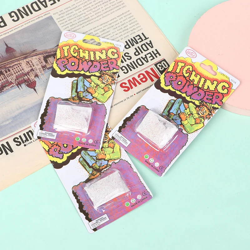 Creative Itching Powder Packages Prank Joke Trick Gag Party Funny Joke