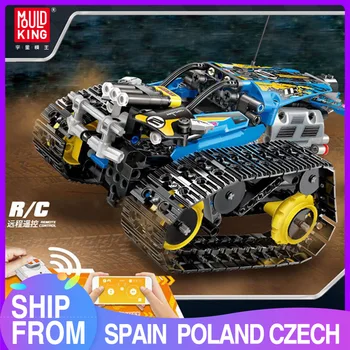 

MOULD KING Creator APP Remote Control Car LepinBricks Technic RC Tracked Racer Model Building Blocks Toys For Children Gifts