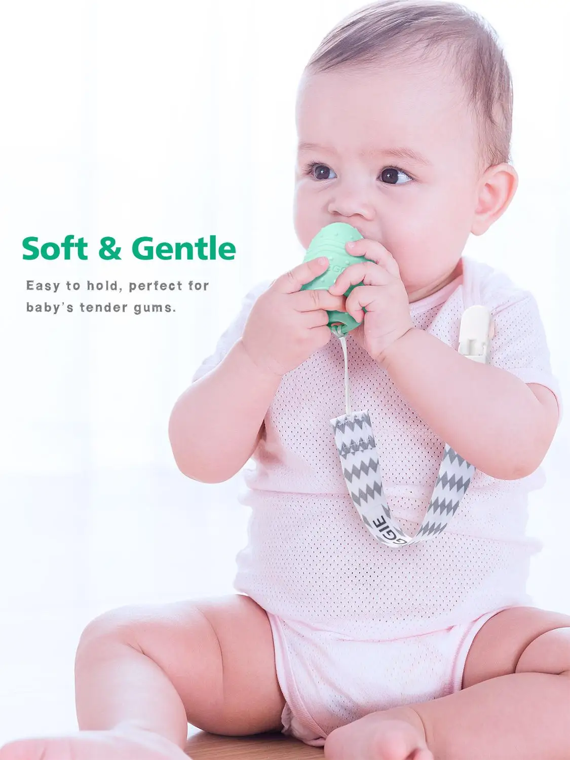 the egg teething toy