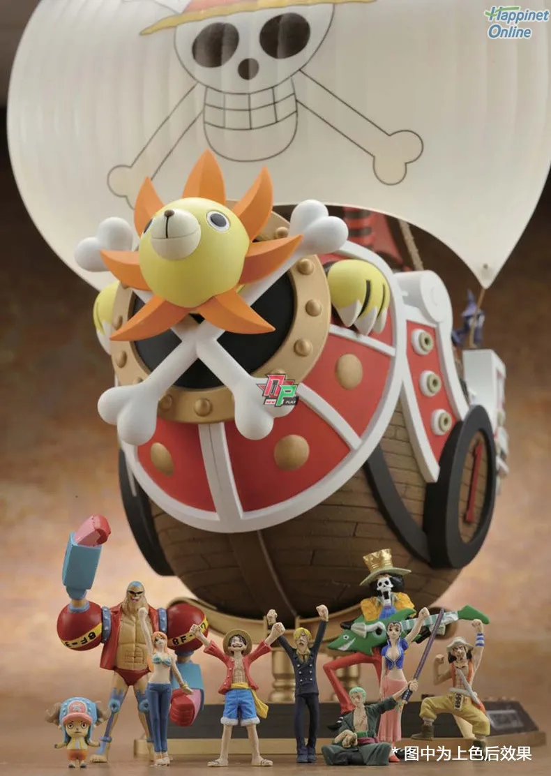 Оригинальный Bandai цельный пиратский Лодка Солнечный свет Цян новая мировая