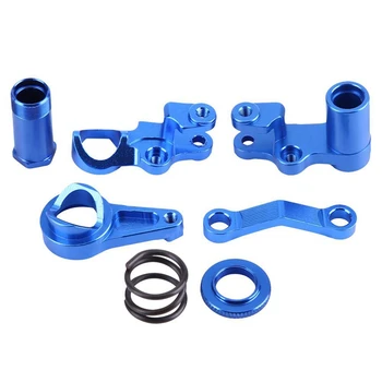 

Aluminium Alloy Steering Servo Saver Complete Part Kit for Traxxas S Slash 4X4 1/10 Truck RC Car