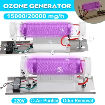 

Ozone Generator Air Purifier 220V 15g/20g Quartz Linear Light Ozonizador Ozonator Sterilization Deodor