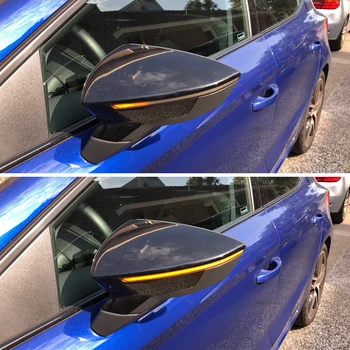 

A Pair Dynamic Blinker for Seat Leon III 5F Ibiza KJ Arona LED Turn Signal Side Mirror Indicator light 2013 2014 2015 2017 2018