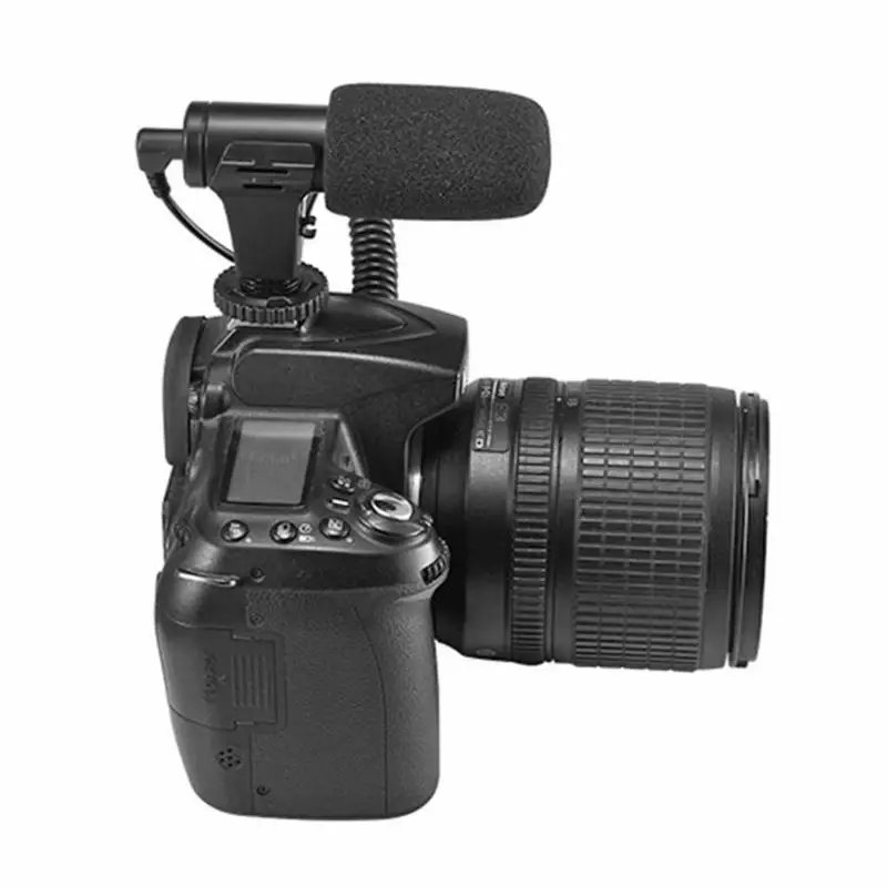 3,5 мм микрофон с горячим башмаком для DJI Osmo карманный портативный микрофон для интервью камера монтируется HD микрофон для Osmo карманные аксессуары