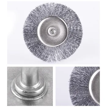 

Cleaning Wire Brush Derusting Deburring Stripping residue 15pcs/Set Mini