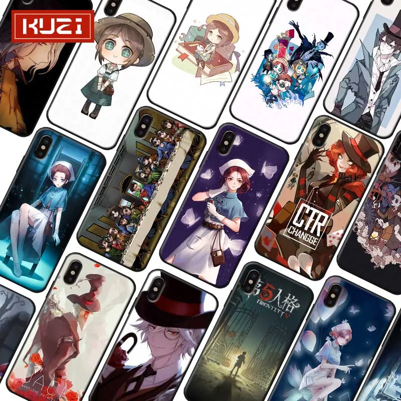 Чехол Identity V для телефона iPhone 11 11pro pro max 7 XR X 6S 8 XS MAX 6 plus SE 5s Мягкий силиконовый чехол