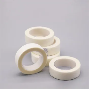 

Wholesale breathable easy to tear Medical Tape/White Silk Paper Under Patches Eyelash Extension Supply Eyelash Extension Tape