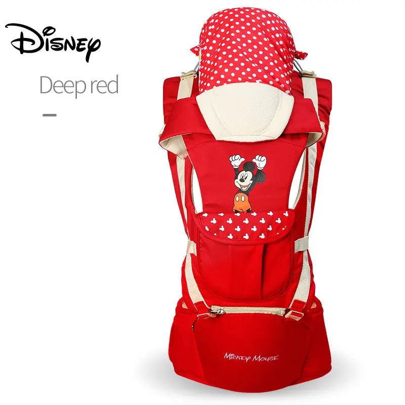 Disney Baby Carrier Многофункциональный дышащий рюкзак для младенцев Удобный слинг рюкзак сумка для новорожденных 0-36 м