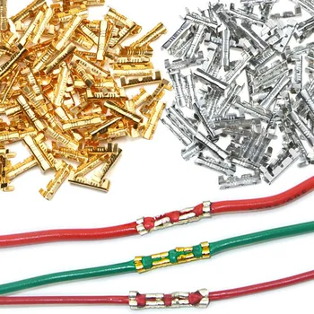 

100pcs Docking connector line pressing button quick connect terminal wiring 0.5 to1.5 square