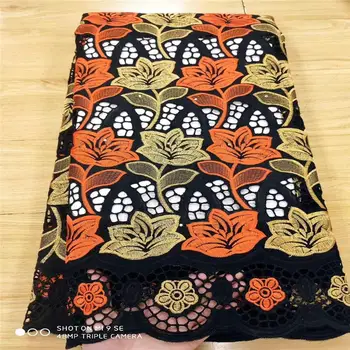 

Swiss lace fabric 2020 latest embroidery lace African lace fabric 100% cotton fabrics Swiss voile lace Dubai lace dress A3241902