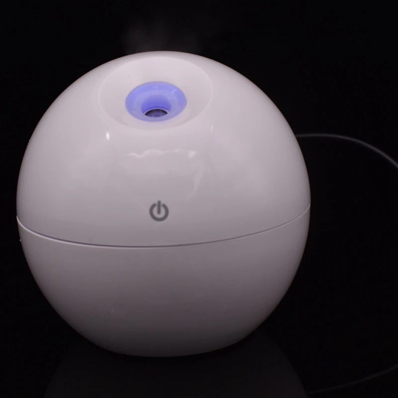 

Mini Ball 130Ml Air Humidifier Electric Aroma Diffuser Aromatherapy Essential Oil Cool Mist Maker 7 Color Light