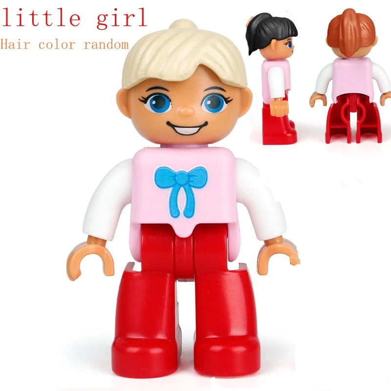 Legoing Duplo Friends Sets Toy Hobbies Little Girl Model Compatidle City Blocks Baby Toys Duploed Legoings Kids Educational Gift