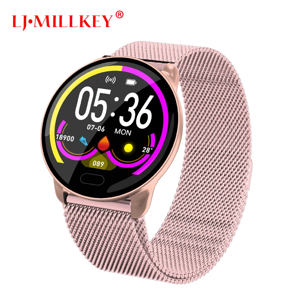 

Smart Watch 1.3 Inch 2.5 D Display Screen Smart Bracelet IP68 Waterproof Heart Rate Monitor Fitness Tracker