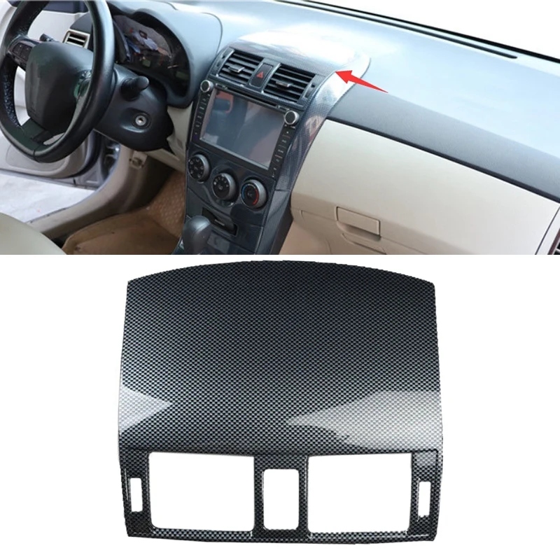 Car Interior Full Set Carbon Fiber Sticker Trims For Toyota Corolla 2007-2013 - Foto 11