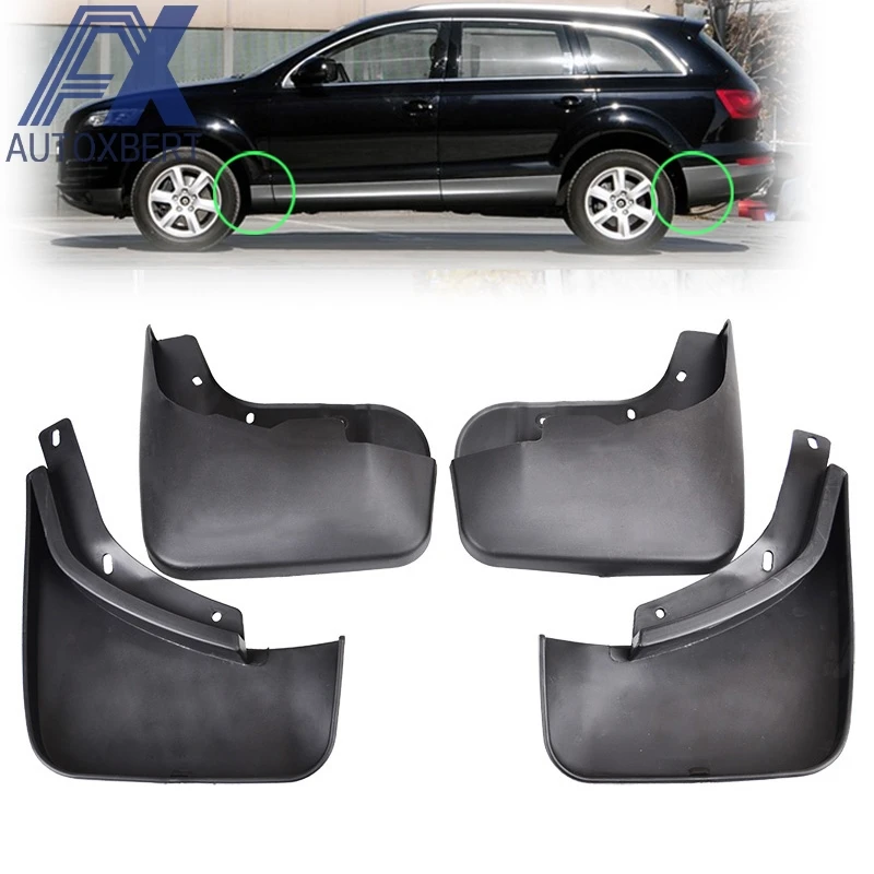 Set Car Mud Flaps For Audi Q7 20052015 Mudflaps Splash Guards Mud Flap