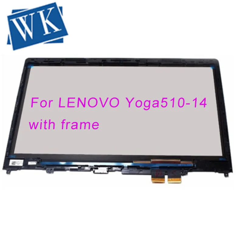 14 ''Сенсорный экран Стекло планшета Панель Стекло объектив для lenovo Йога 510-14ISK 80S с рамкой