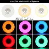 

New Gradual Change Luminance LED Warm Light Morning Wake-up Light