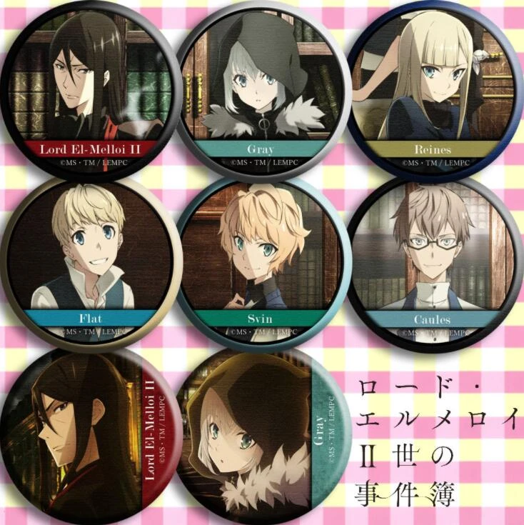 8pcs 1lot Anime Lord El Melloi Ii Case Files Gray Svin Flat Figure 4811 Badges Round Brooch Pin Gifts Kids Toy Action Figures Aliexpress