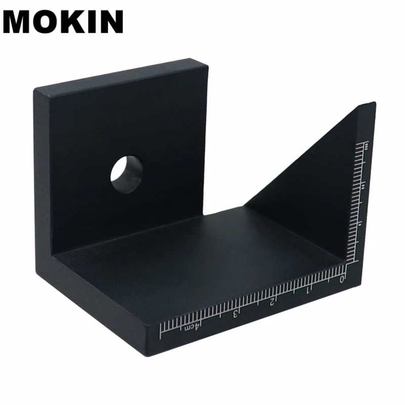 

45 Degree Angle Line Scriber Center Finder Aluminum Alloy Marker Gauge Line Drawing For Carpenter Woodworking Tools