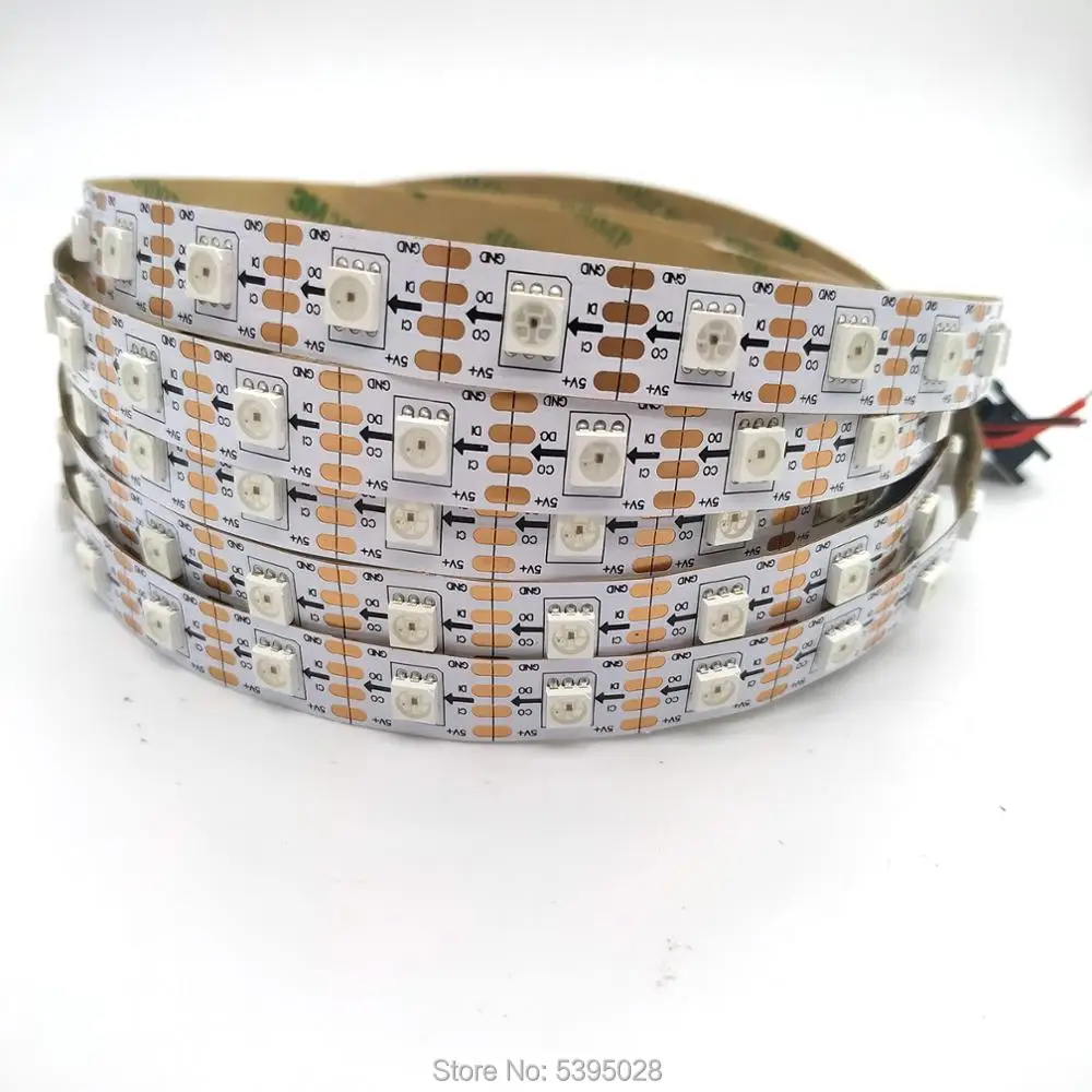 WS2813 sk9822 двойной сигнала независимых IC встроенный драйвер чип SMD5050 светодиодная