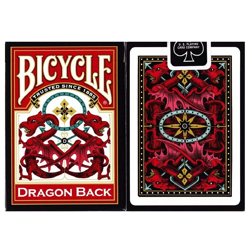 Bicycle Red Dragon Playing Cards Bicycle Dragon Deck Bicycle Red - Main Image