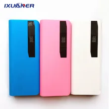 5x18650 Блок питания DIY коробка переносной аккумулятор для мобильного телефона с светодиодный цифровой дисплей световое зарядное устройство коробка DIY Зарядка сокровище чехол Комплект