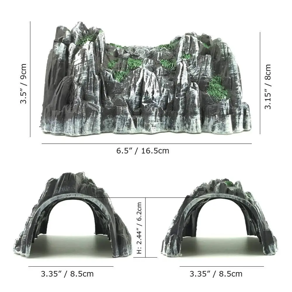 Модель аксессуары для моделирования пейзаж туннель пещера совместима с Рокери с деревянным строительным поездом пейзаж Brion Diorama макет
