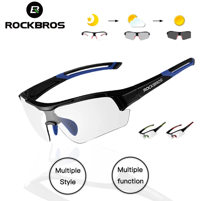 

ROCKBROS Photochromic Cycling Sunglasses Polarized Cycling Glasses Outdoor Sports MTB Bicycle Bike Sunglasses Bike Eyewear