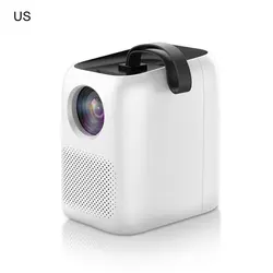 Proyector Inalámbrico de alta resolución, portátil, HD, 1080P, inteligente, WiFi, inalámbrico, misma pantalla, para dormitorio en casa