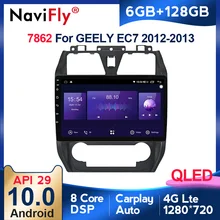 6G + 128G QLED Carplay Android 10 Auto DVD Player GPS Navigation Multimedia Auto Radio Für GEELY Emgrand EC7 2012 2013 Auto Stereo