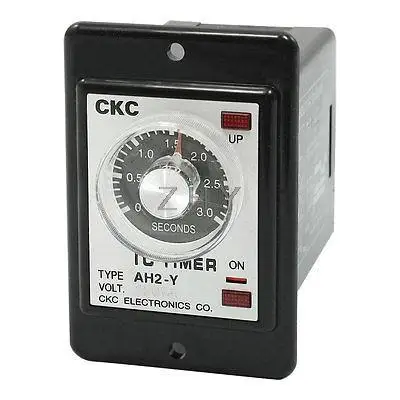 

AH2-Y Power On AC 220V 0-3s Seconds DPDT Delay Time Relay Timer
