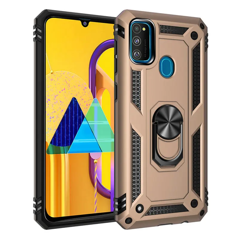 Для samsung Galaxy M30s M30 3D комбинированный бронированный чехол для samsung Galaxy A90 5G A50s A50 A30 металлический корпус для задней панели телефона чехол, Fundas Coque - Цвет: JS GD