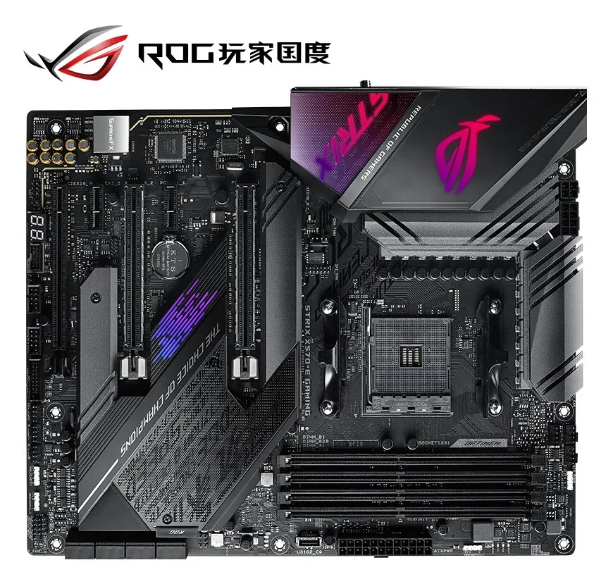 Новая настольная игровая материнская плата ASUS ROG STRIX X570 Socket AM4 DDR4 USB3.2 128G HDMI M.2