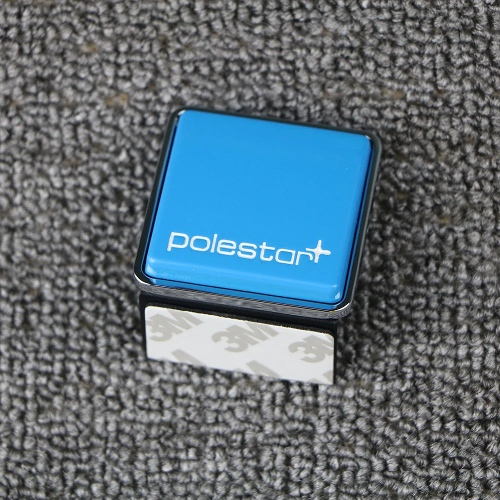  3D Car Sticker Polestar Emblem Badge Logo Car Badge Trunk Sticker For VOLVO S60 V60 S80 XC60 XC90 X